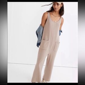Madewell Beige Jumpsuit with Pockets